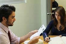 tutor working